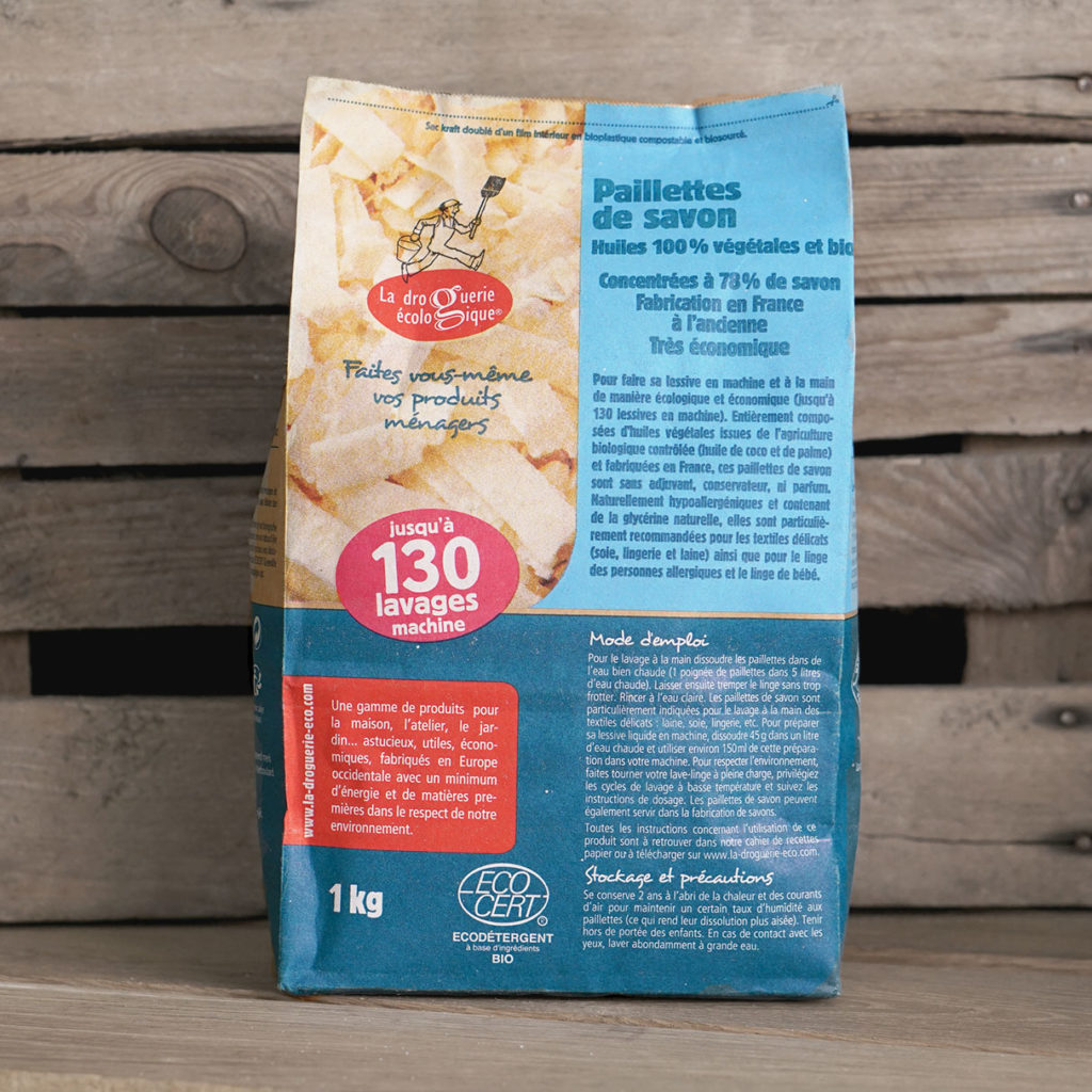 Paillettes de savon 1Kg droguerie écologique