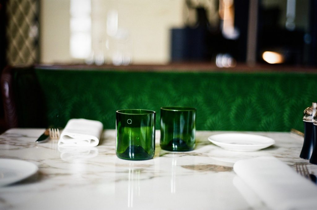 verres upcyclés