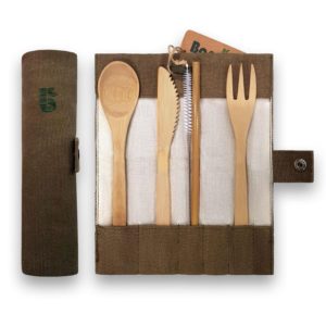 Set de couverts - Bambaw - Olive