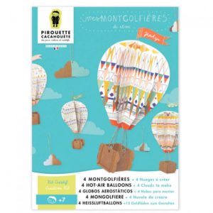 kit créatif montgolfière