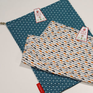 Grand Sac à pain 45x35 - Flax & Stitch