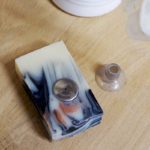 Porte-savon aimanté