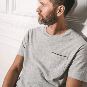 t-shirt gris gentle factory