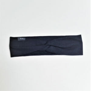 Bandeau noir jersey Yua