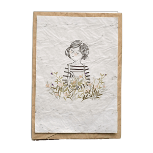 Carte ensemencée - Growing Paper Fleuriste