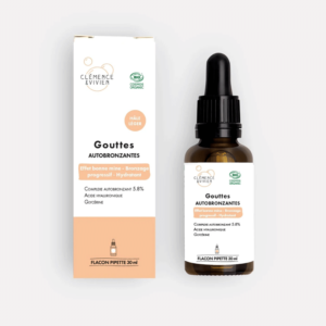 gouttes autobronzantes clémence & vivien