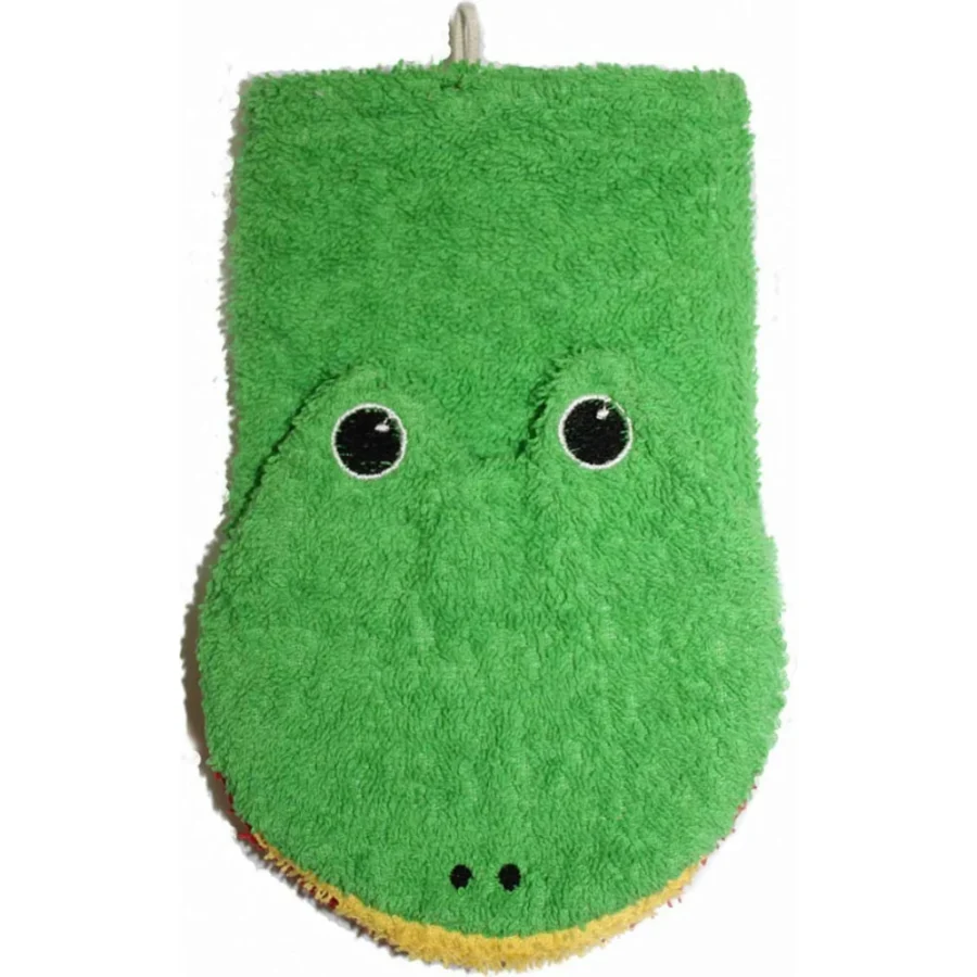 Gant de toilette en forme d'animaux