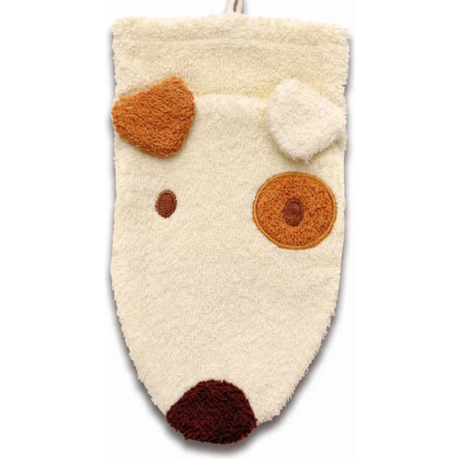 Gant de toilette en forme d'animaux