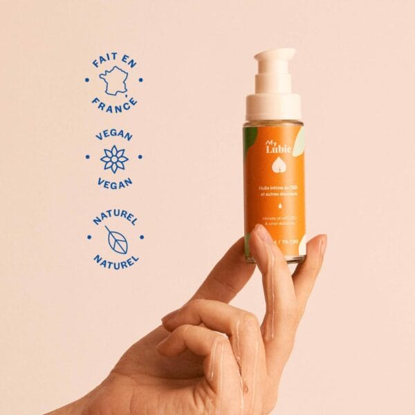 Huile intime au CBD 30ml - My Lubie - Image 2