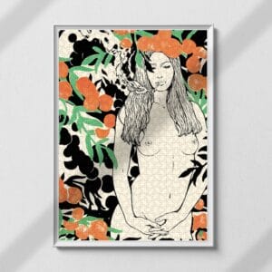 puzzle carton recyclé