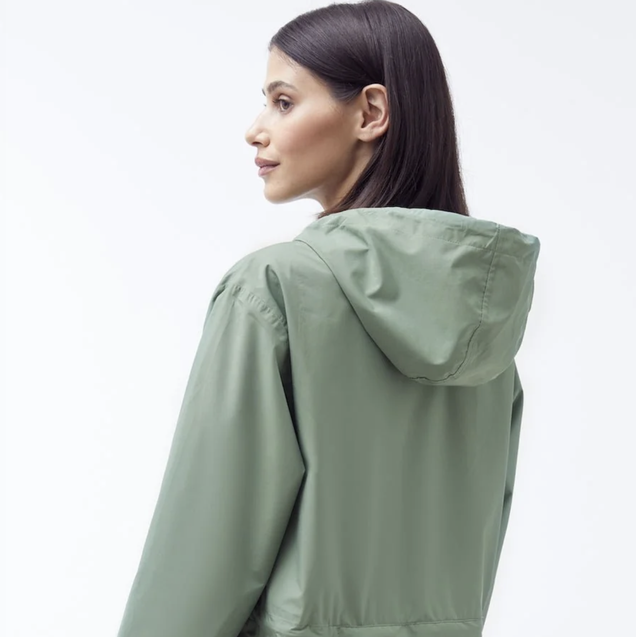 Veste Impermeable Longue AMELOT - Flotte - Image 7