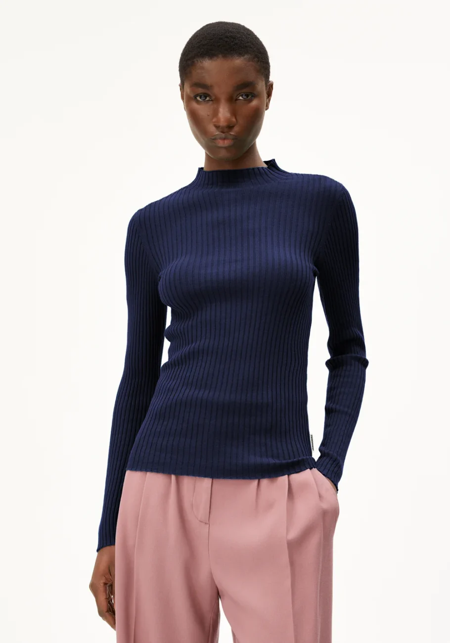 Pull ALAANIA Tinted Navy - Armedangels