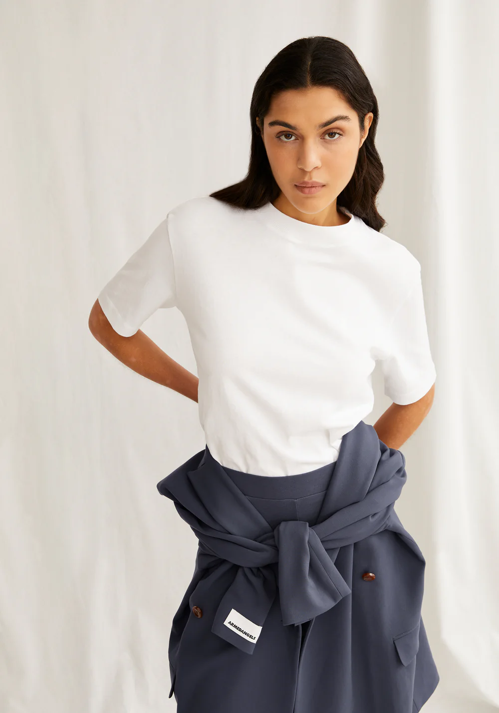 T-Shirt TARJAA White - Armedangels