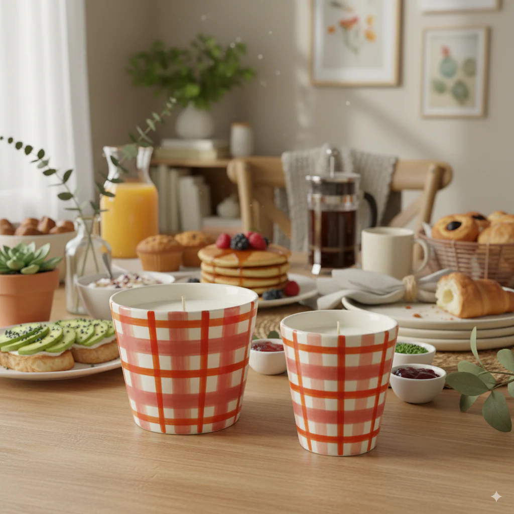 Bougie fleurissante MAUI - Oali L