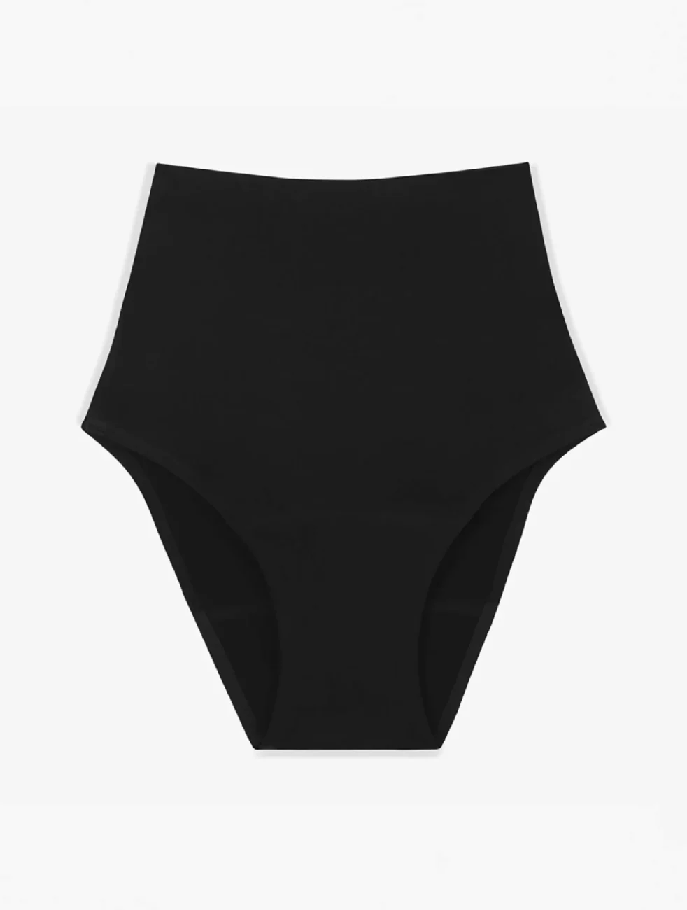 Culotte menstruelle CALLIOPE flux abondant Taille Haute Noir - Smoon
