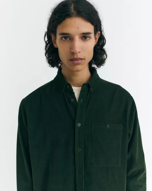 Chemise ANTO Bottle Green - Thinking Mu