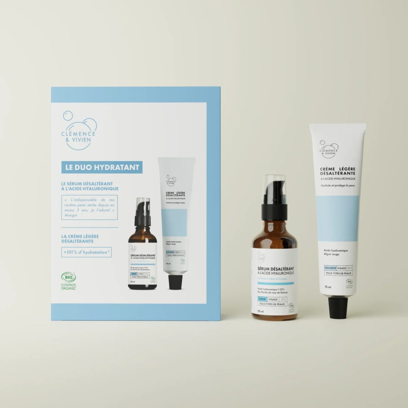 Coffret Duo Hydratant - Clémence & Vivien
