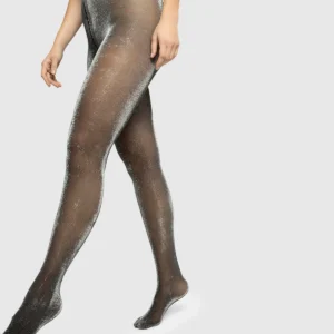 Collants Tora Shimmery Black - Swedish Stockings