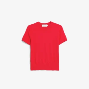 Pull maille fine Rouge  - Armedangels