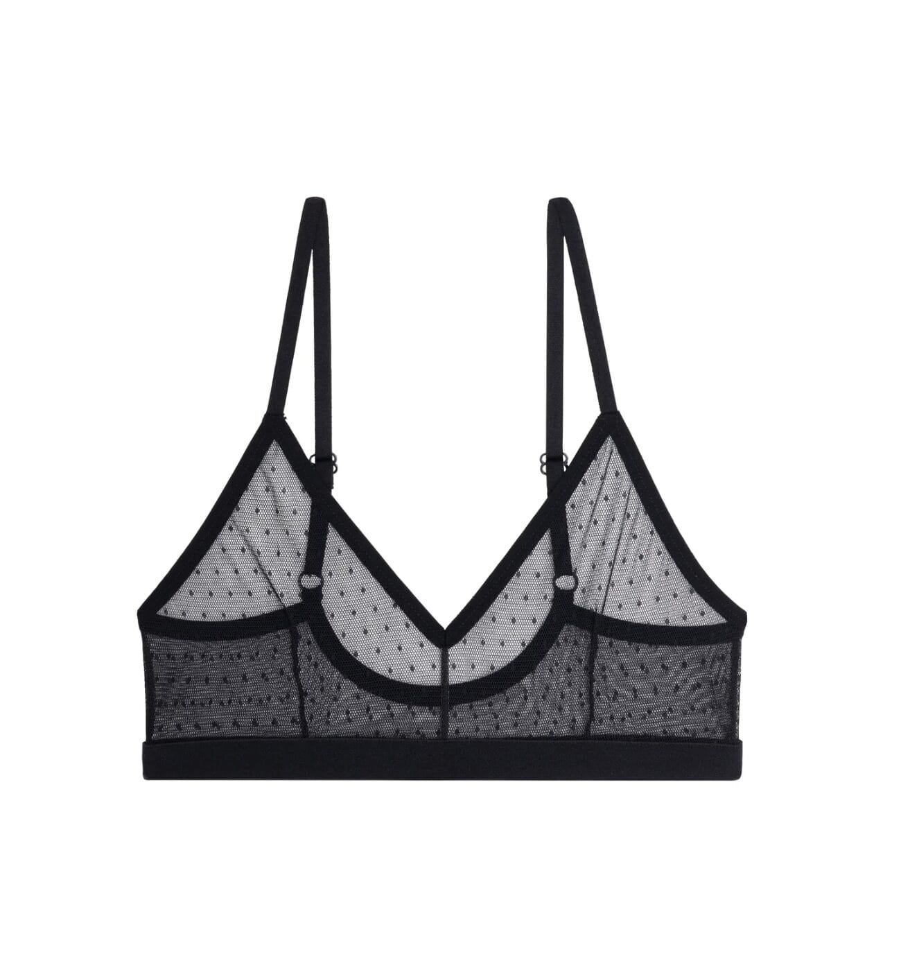 Brassière Tulle Pois Noirs - We Are Jolies