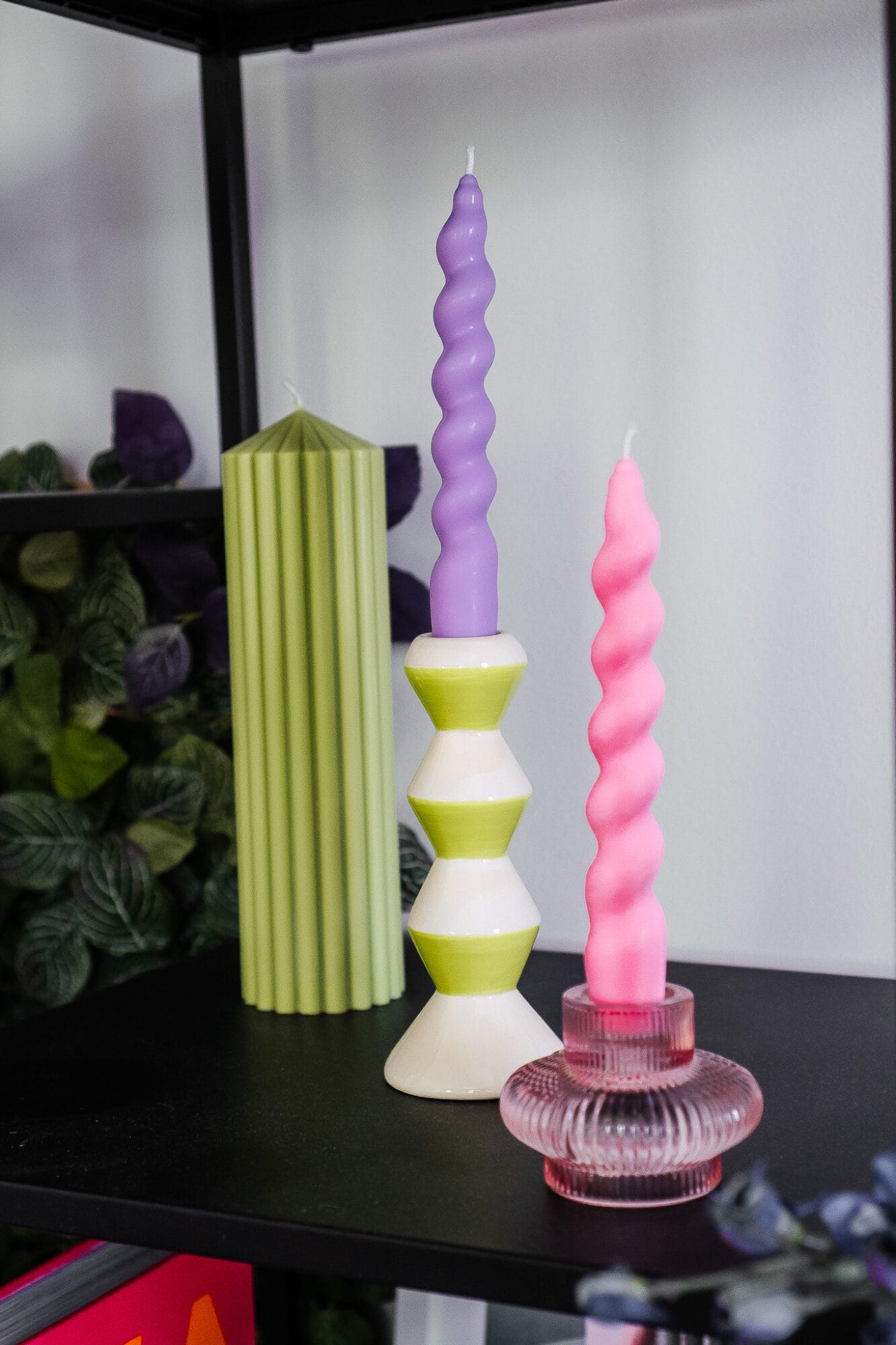 Chandelle torsadée 18cm - Ysadena