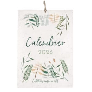 Calendrier à  planter A5 - Growing Paper Citations