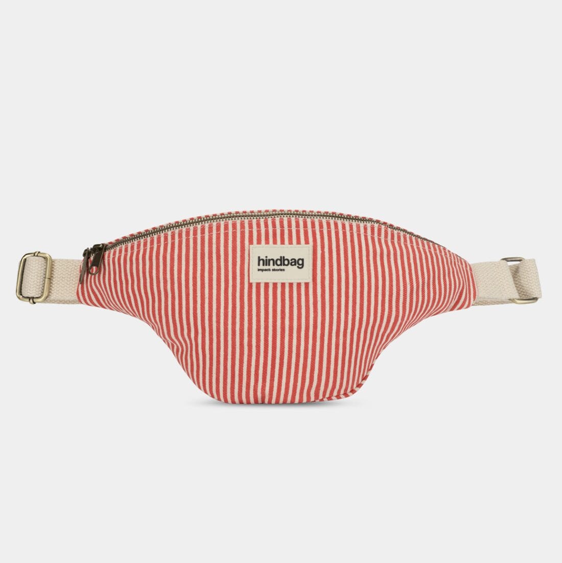 Sac Banane Olivia Fines Rayures - Hindbag - Image 3