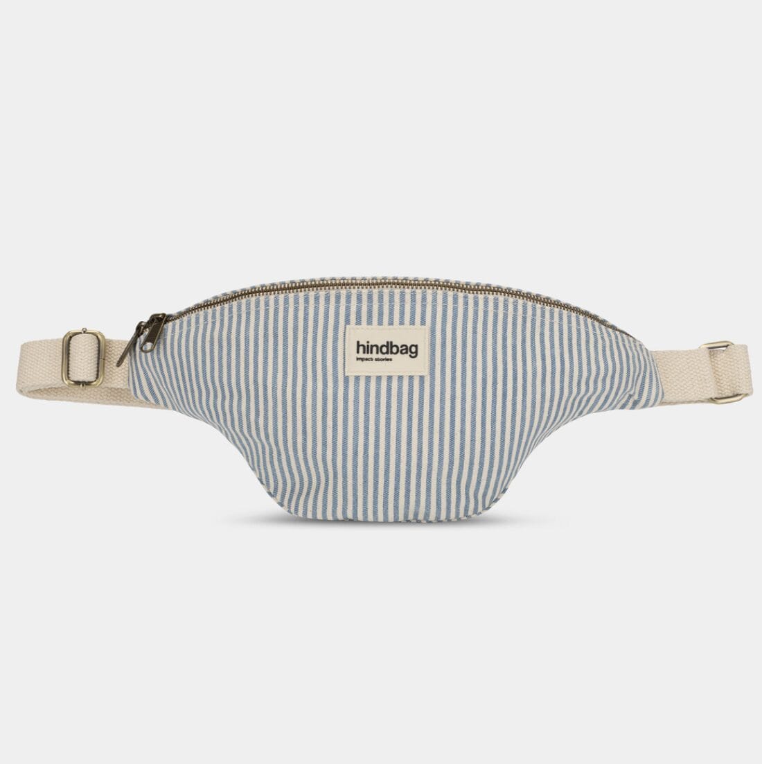 Sac Banane Olivia Fines Rayures - Hindbag - Image 4