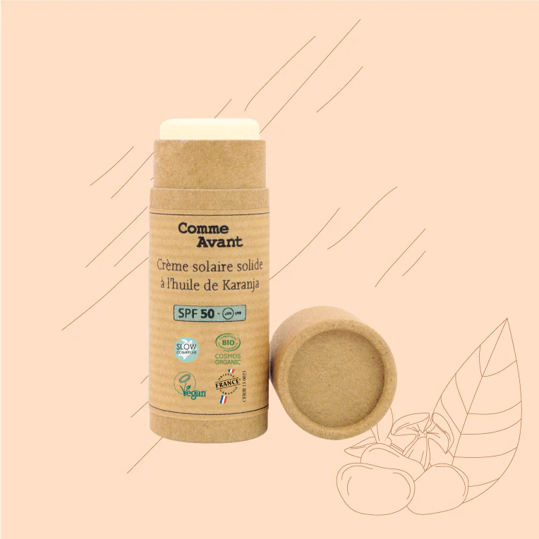 Stick solaire minéral Visage & lèvres - Comme Avant SPF 50
