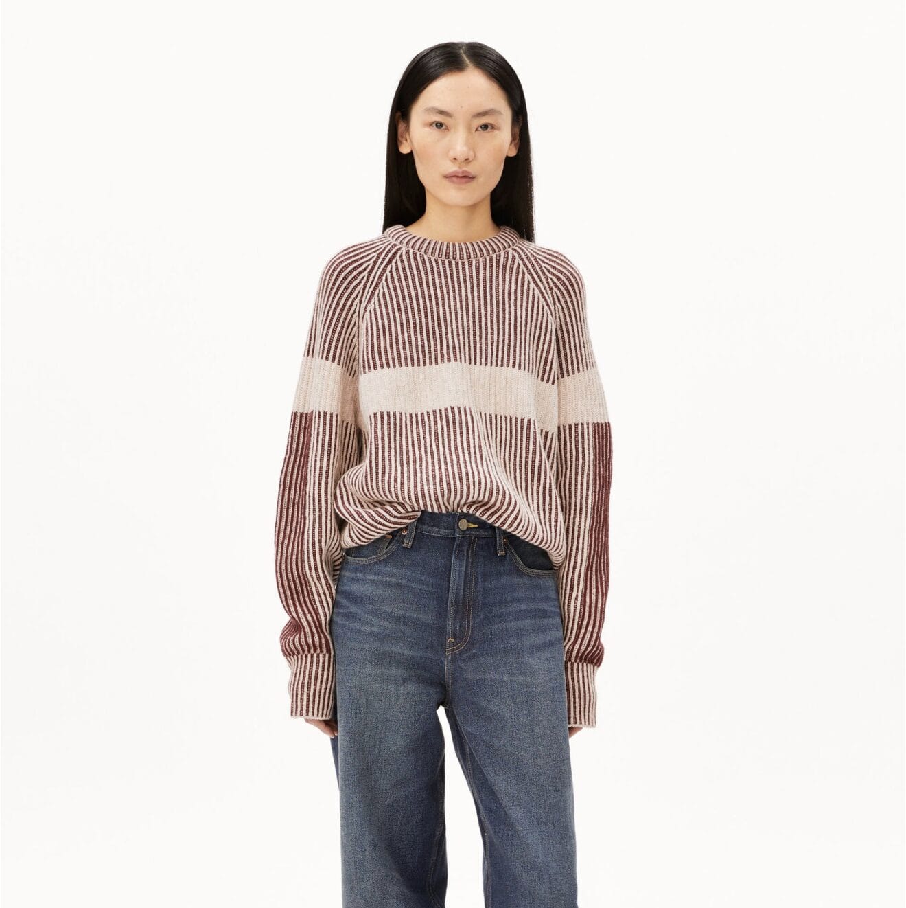 Pull Rib Artwork Knit - Armedangels - Image 3