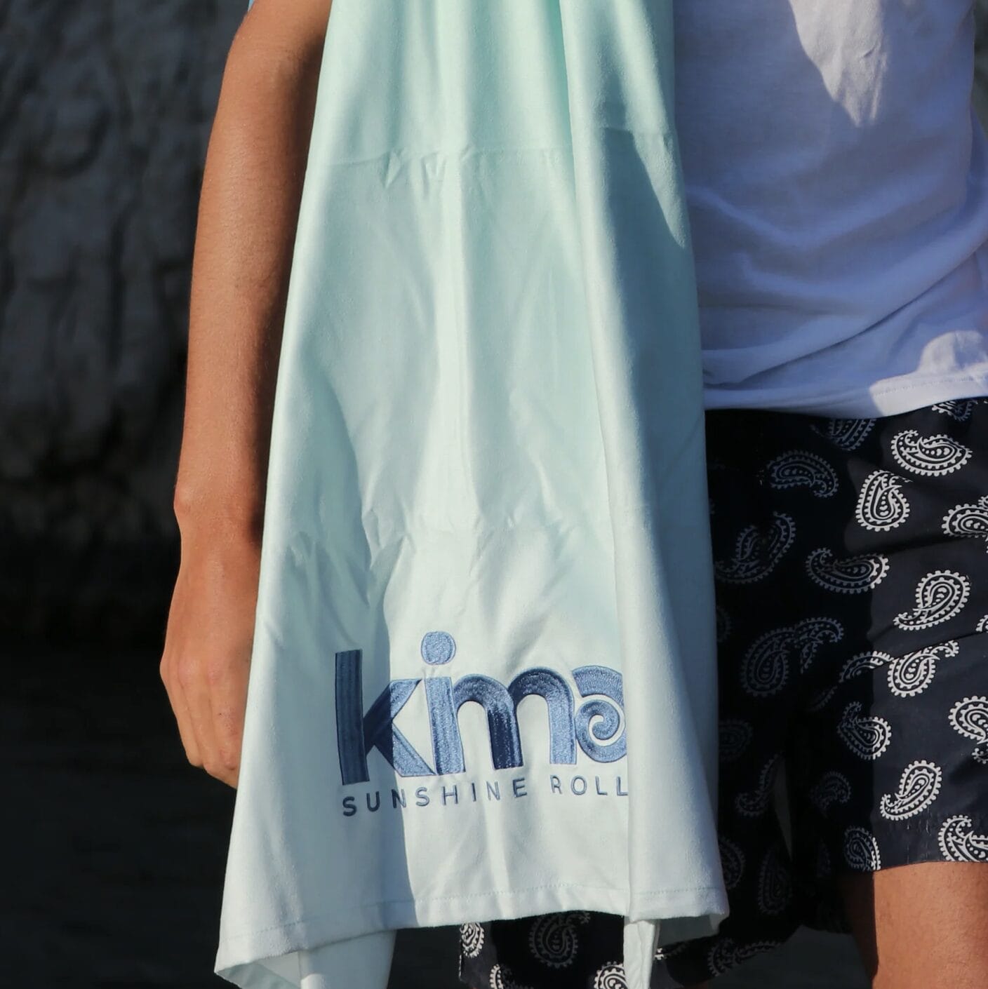 Serviette XXL en microfibre recyclée - Kima - Image 10