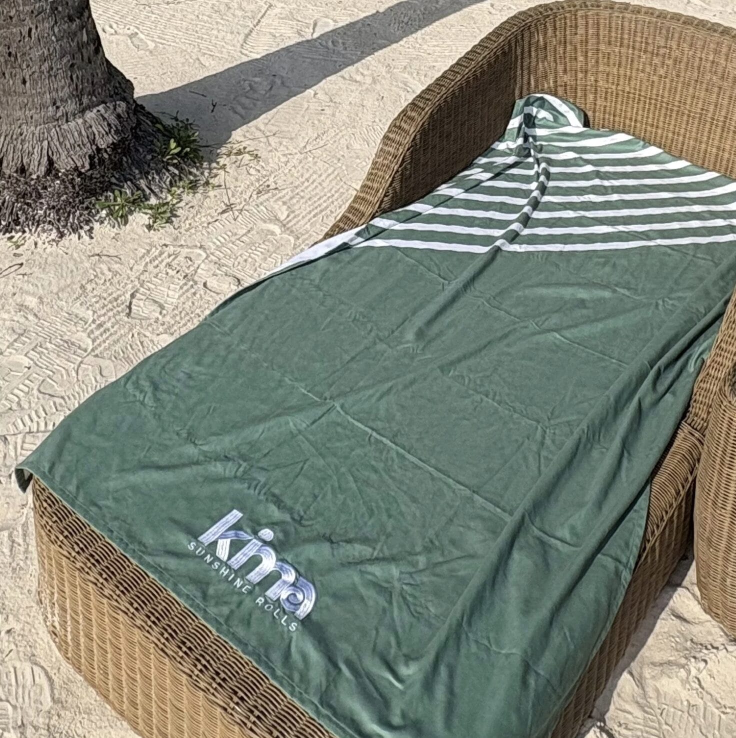 Serviette XXL en microfibre recyclée - Kima - Image 9