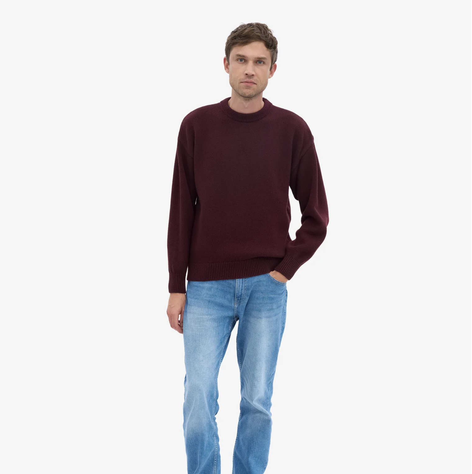 Pull Oversized Laine Merino Crew - Colorful Standard - Image 7