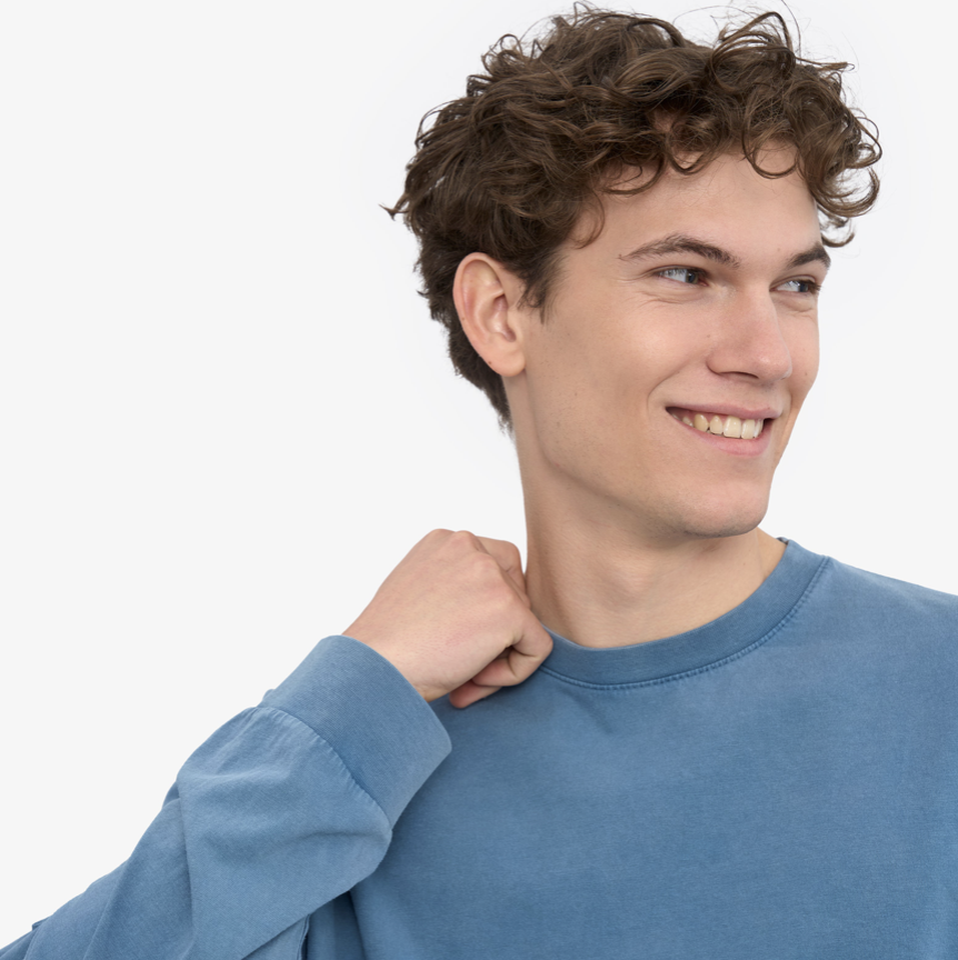 Oversized Organic Long Sleeve - Colorful Standard - Image 2