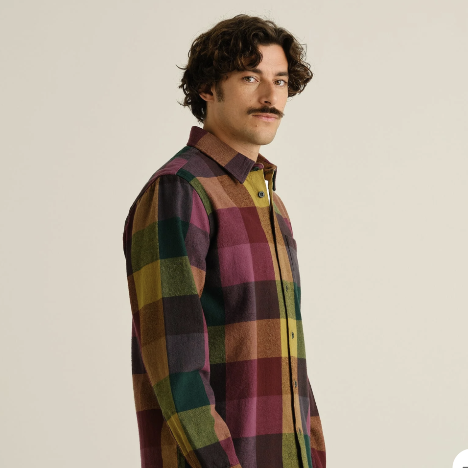 Shirt Rute Flannel Tartan Check - Dedicated - Image 3