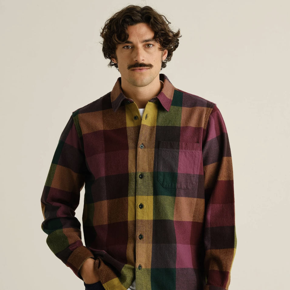 Shirt Rute Flannel Tartan Check - Dedicated